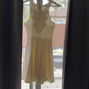 Express fit and flare dress